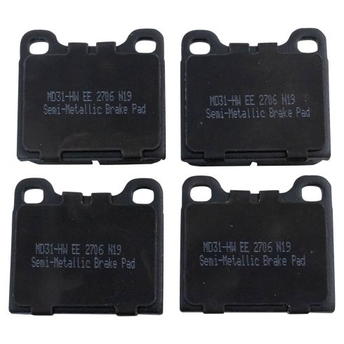 Semi-Metallic Brake Pads TRQ BFA73656