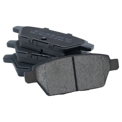 Ford Mazda Lincoln Mercury Rear Semi-Metallic Brake Pads TRQ BFA73673
