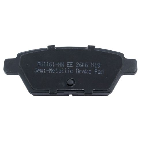 Ford Mazda Lincoln Mercury Rear Semi-Metallic Brake Pads TRQ BFA73673