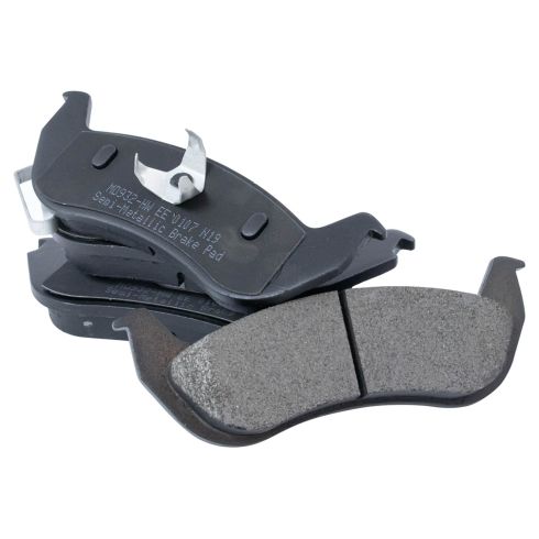 2003-04 Lincoln Mercury Rear Semi-Metallic Brake Pads TRQ BFA73690