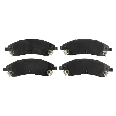 2004-09 Cadillac SRX Front with 17 Inch Wheels Semi-Metallic Brake Pads TRQ BFA73752