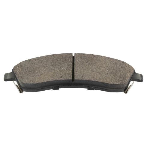 2004-09 Cadillac SRX Front with 17 Inch Wheels Semi-Metallic Brake Pads TRQ BFA73752