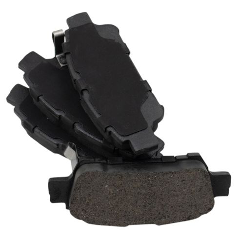 2004-10 Toyota Sienna Rear with Rear Disc Brakes Semi-Metallic Brake Pads TRQ BFA73811