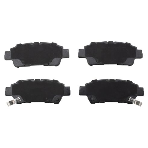 2004-10 Toyota Sienna Rear with Rear Disc Brakes Semi-Metallic Brake Pads TRQ BFA73811