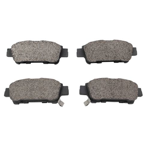 2004-10 Toyota Sienna Rear with Rear Disc Brakes Semi-Metallic Brake Pads TRQ BFA73811