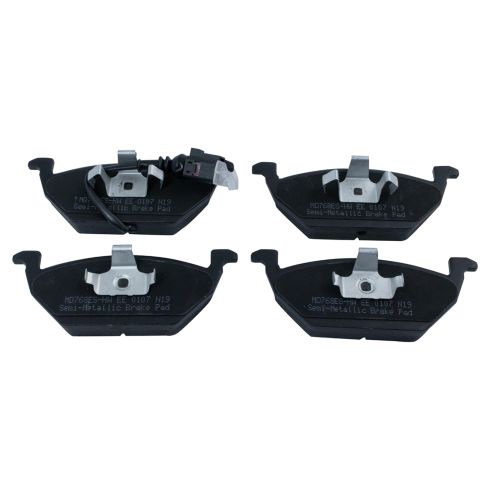 VW Beetle Golf Jetta Front Semi-Metallic Brake Pads TRQ BFA73816
