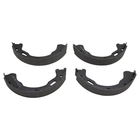 Ford Lincoln Mercury Rear Parking Brake Shoe Set TRQ BFA73819 - Image 2