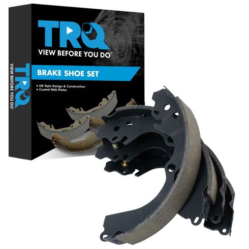 Subaru Forester Impreza Legacy Rear Brake Shoes TRQ BFA73828 - Image 5