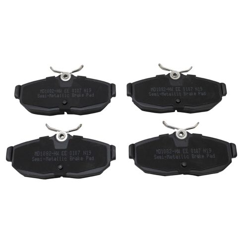 Ford Mustang Avanti Avanti Rear Semi-Metallic Brake Pads TRQ BFA73834