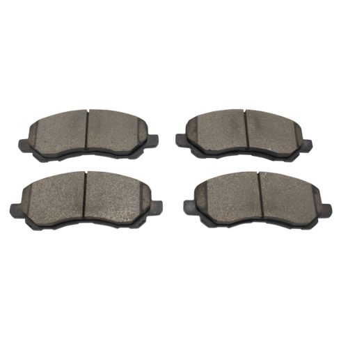 2017 Jeep Compass Patriot Front Ceramic Brake Pads TRQ BFA15093