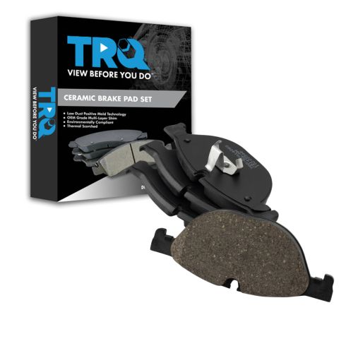 BMW Bentley Front Ceramic Brake Pads TRQ BFA14283