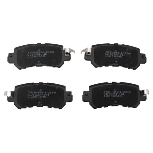 Mazda CX-3 CX-5 Rear Ceramic Brake Pads TRQ BFA14288