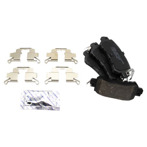 Mazda CX-3 CX-5 Rear Ceramic Brake Pads TRQ BFA14288