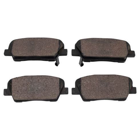 2009 Hyundai Genesis Kia Borrego Rear Ceramic Brake Pads TRQ BFA18954