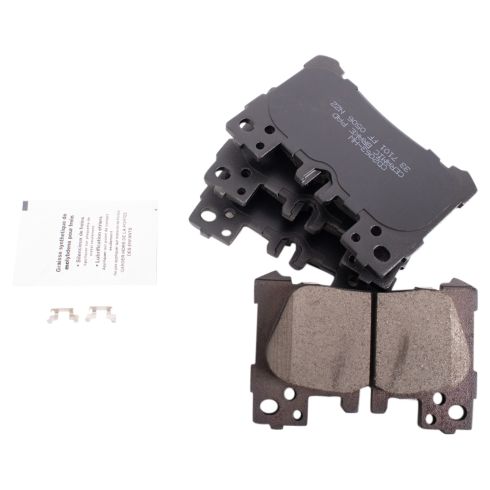 Lexus LC500 LC500h LS500 Rear Ceramic Brake Pads TRQ BFA19009