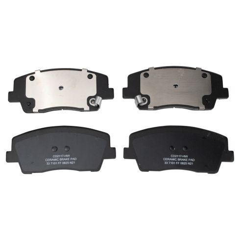 Kia Stinger Genesis G70 Front Ceramic Brake Pads TRQ BFA19044