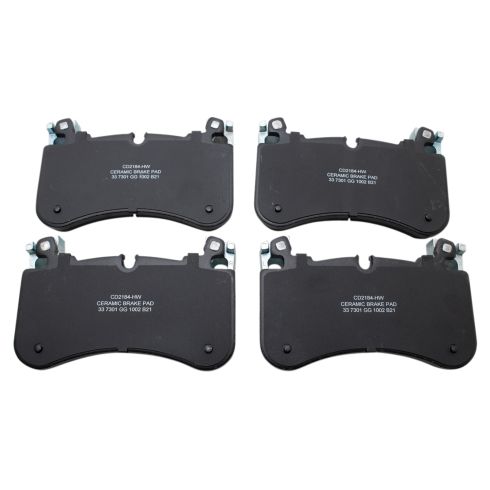 Land Rover Front Ceramic Brake Pads TRQ BFA19055