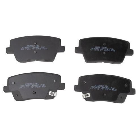 2019-20 Hyundai Veloster N Rear Ceramic Brake Pads TRQ BFA19062