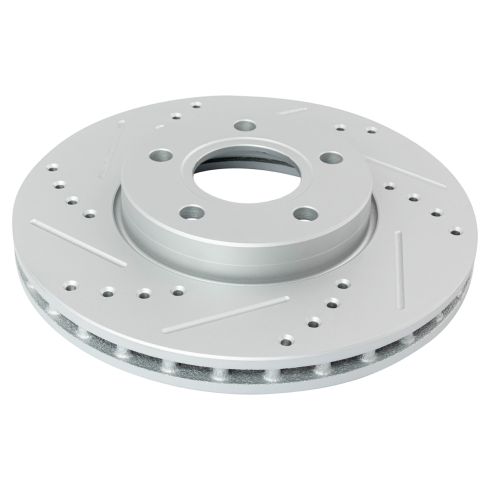 Ford C-Max Focus Front Semi-Metallic Premium G-Coated Brake Pad & Rotor Kit TRQ Performance BKA19629