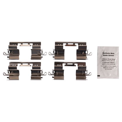 Jeep Gladiator Wrangler Rear Ceramic Brake Pads TRQ BFA27057