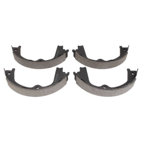 Honda Acura Rear Parking Brake Shoe Set TRQ BFA16996 - Image 2