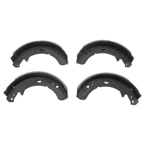 Land Rover Driveline Parking Brake Shoe Set TRQ BFA17071 - Image 2
