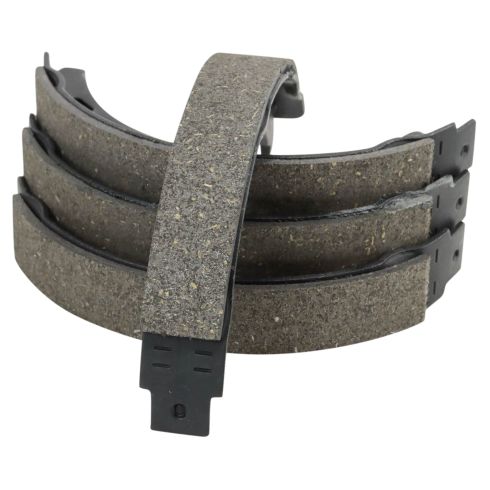 Mercedes Benz Rear Parking Brake Shoe Set TRQ BFA17076 - Image 4