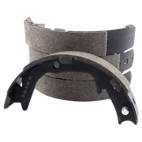 Mitsubishi Lancer Outlander Rear Parking Brake Shoe Set TRQ BFA17168 - Image 4