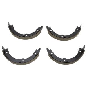 Hummer H3 H3T Rear Parking Brake Shoe Set TRQ BFA17201