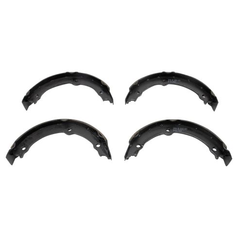Hummer H3 H3T Rear Parking Brake Shoe Set TRQ BFA17201 - Image 2