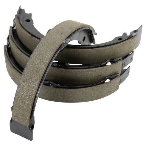 Hummer H3 H3T Rear Parking Brake Shoe Set TRQ BFA17201 - Image 4