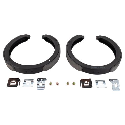 2011-12 Mazda CX-7 Rear Parking Brake Shoe Set TRQ BFA17226 - Image 5