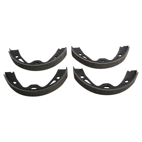 Porsche 911 Boxster Cayman Rear Parking Brake Shoe Set TRQ BFA17227