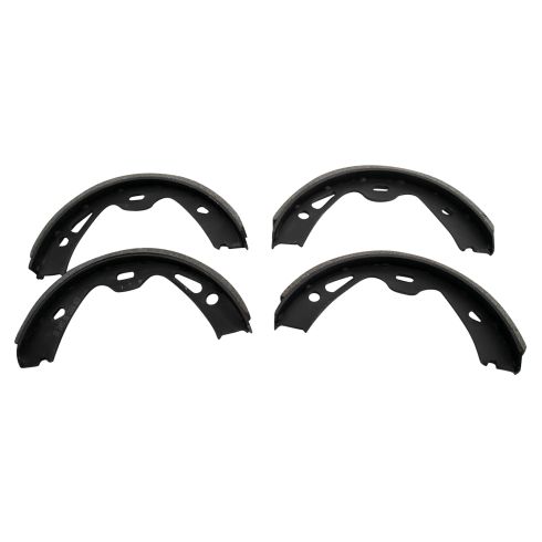 Porsche 911 Boxster Cayman Rear Parking Brake Shoe Set TRQ BFA17227 - Image 2