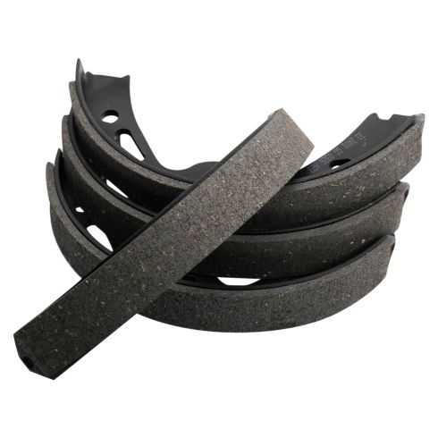 Porsche 911 Boxster Cayman Rear Parking Brake Shoe Set TRQ BFA17227 - Image 4
