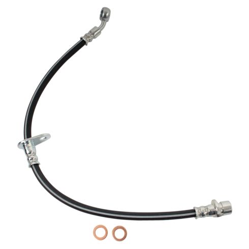 Honda Acura Rear Brake Hose with Hose Bracket TRQ BLA61534 - Image 6