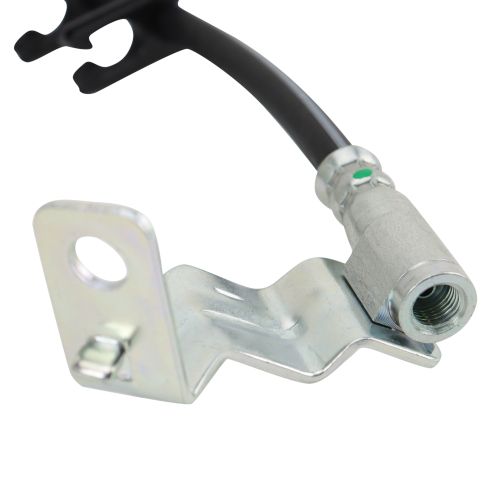 Ford Lincoln Front Passenger Side Brake Hose with Hose Bracket TRQ BLA61563 - Image 5