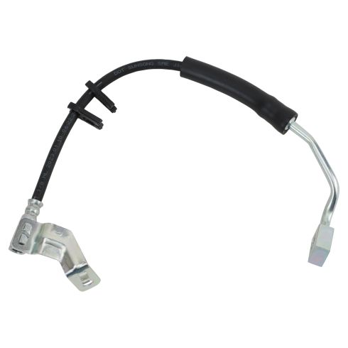 Ford Lincoln Front Passenger Side Brake Hose with Hose Bracket TRQ BLA61563 - Image 6