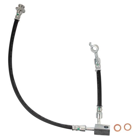 Nissan Armada Titan Infiniti QX56 Front Passenger Side Brake Hose TRQ BLA61596 - Image 5