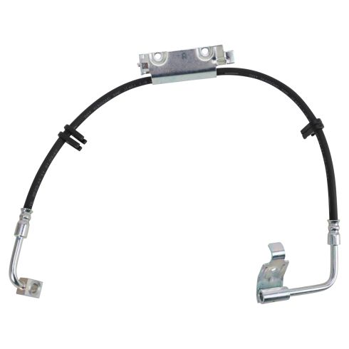 Jeep Wrangler Wrangler JK Front Passenger Side Brake Hose with Hose Bracket TRQ BLA61619 - Image 6