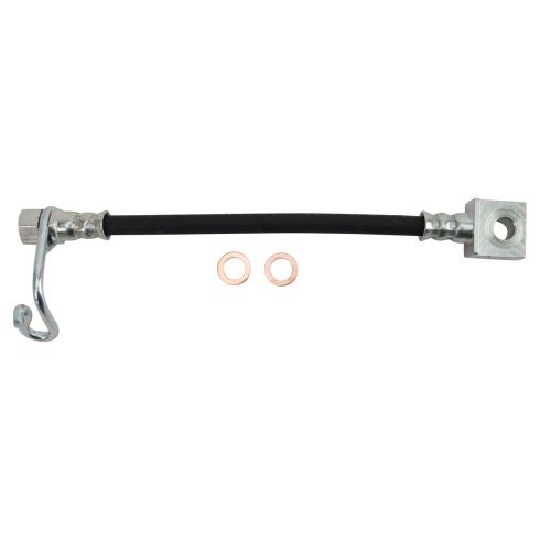 Ford Rear Passenger Side Brake Hose with Hose Bracket TRQ BLA61906 - Image 5