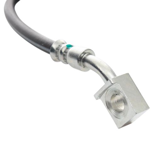 Chevrolet GMC Front Passenger Side Brake Hose with Hose Bracket TRQ BLA62053 - Image 3