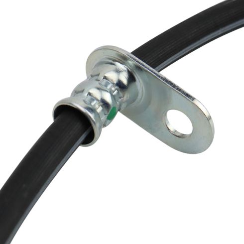 Toyota Avalon Solara Lexus RX300 Front Passenger Side Brake Hose with Hose Bracket TRQ BLA62082 - Image 2