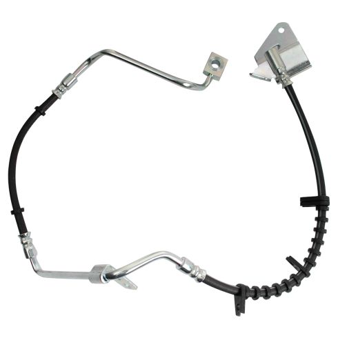 Jeep Grand Cherokee Front Driver Side Brake Hose with Hose Bracket TRQ BLA62106
