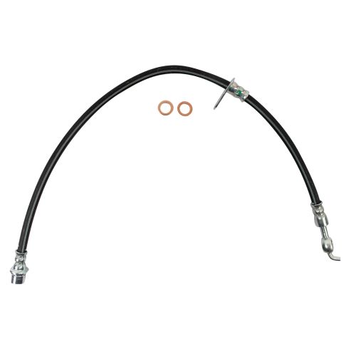 Toyota Lexus Rear Passenger Side Brake Hose with Hose Bracket TRQ BLA62115 - Image 6
