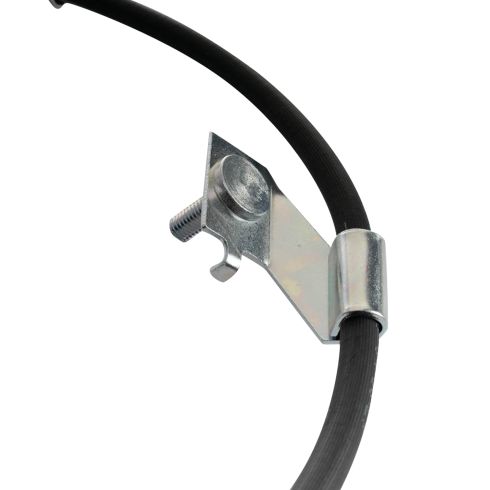 1997-06 Jeep Wrangler Rear Center Replacement Brake Hose with Hose Bracket TRQ BLA62119 - Image 2