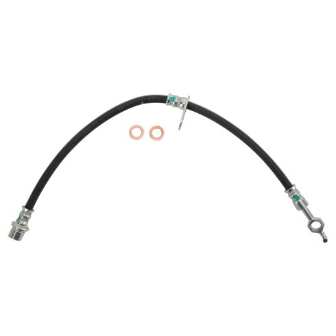 2001-04 Toyota Highlander Front Driver Side Replacement Brake Hose with Hose Bracket TRQ BLA62188 - Image 6