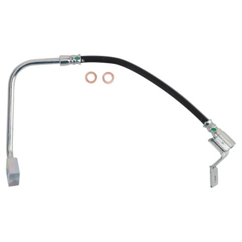 Ford Lincoln Mercury Rear Passenger Side Brake Hose with Hose Bracket TRQ BLA62236 - Image 5