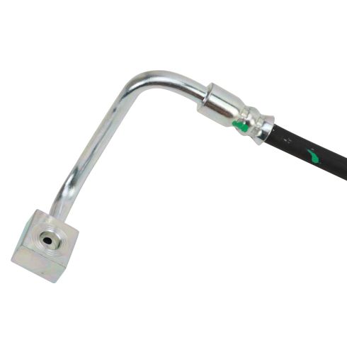 Jeep Commander Grand Cherokee Front Driver Side Brake Hose with Hose Bracket TRQ BLA62283 - Image 2