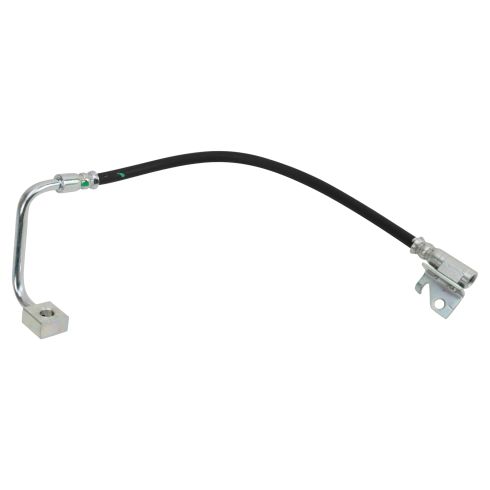 Jeep Commander Grand Cherokee Front Driver Side Brake Hose with Hose Bracket TRQ BLA62283 - Image 4